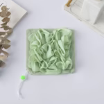 Prosop de Baie, Flippy, 2in1, cu Burete din Plasa, 17 x 17 cm, Verde - imagine 3