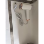 Aparat de Calcat Vertical Portabil cu Abur, Flippy, Putere 1000W, Rezervor de 100 ml, Priza, Functie Anti Calcar si Auto Curatare, Pliabil, 15x17x7.5 cm, Alb - imagine 2