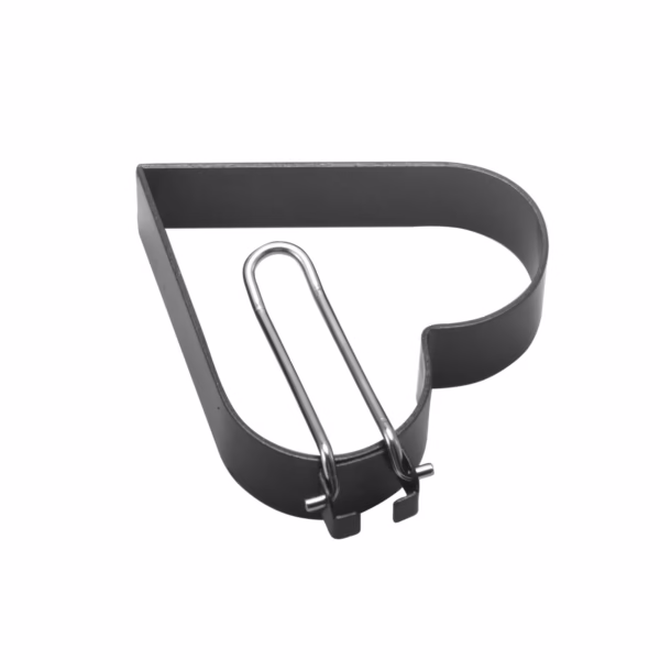 Set 4 forme pentru ou Flippy, din otel, strat antiaderent, diametru 7.5 cm, cu maner din ABS, negru - imagine 2