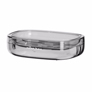 Savoniera, Flippy, Pentru Blat, PET, Scurgere Optima, Gri Transparent
