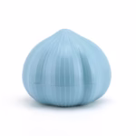 Presa Manuala pentru Usturoi, Flippy, Model Usturoi, 7 x 7.5 cm, din Plastic, Albastru Deschis - imagine 7