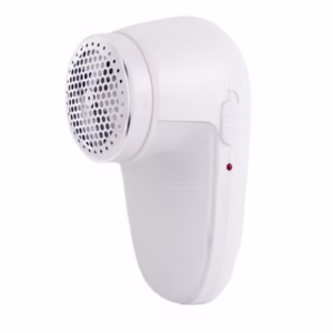 Aparat Scame si Par Haine, Flippy, Electric, USB inclus, Periuta Curatare, pentru Diferite Tesaturi, 13 x 6.8 x 5.8 cm, Alb