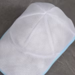 Husa de Spalare Sapca, Flippy, pentru Masina de Spalat, din Poliester, Circumferinta 53 cm, cu Fermoar, Alb/Albastru - imagine 6
