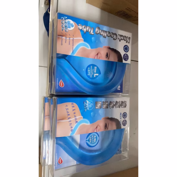 Dispozitiv De Racorire Tip Guler, Flippy, Pentru Scaderea Temperaturii Corpului, Cu Racire Rapida, Reutilizabil, Non-Toxic, TPU, Diametru de 120 mm - imagine 7