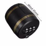 Lacat de Blocare pentru Sticle, Flippy, Lacat pentru Sticle cu Bauturi, din Plastic PP durabil, Cu Parola din 3 Cifre, 40 x 42 x 45 mm, Negru - imagine 8