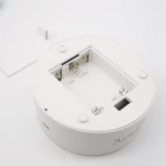 Lampa LED decorativa, Flippy, 3D, Porcusor Gras, din material acril si lumina multicolora, alb - imagine 7