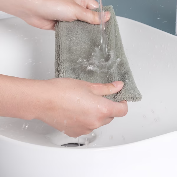 Laveta din Microfibra Rezerva pentru Pamatuf, Flippy, Gri - imagine 3