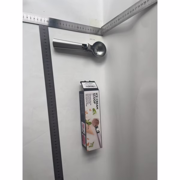 Lingura dozatoare inghetata Flippy,  Cool Serving, inox, gri - imagine 6