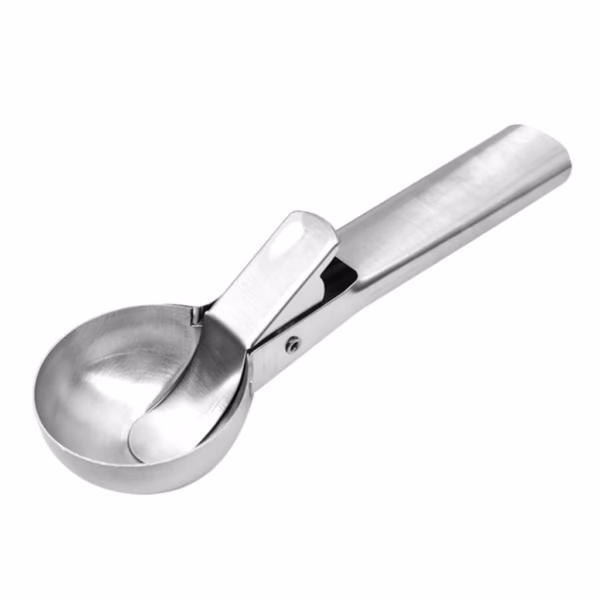 Lingura dozatoare inghetata Flippy,  Cool Serving, inox, gri - imagine 1