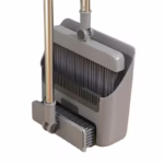 Matura Perie si Faras cu Coada Flippy, Set 3 in 1, cu Dinti de Pieptene pentru Curatare Matura, rotativ, pliabil, detasabil, Otel inoxidabil si Polipropilena, Gri inchis