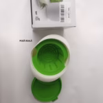 Recipient pentru Preparat Branza, Flippy, Capac de Silicon, Cheese Maker din Plastic, Strecuratoare, 17x14.5x12.8 cm, Alb - imagine 6