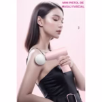 Mini Aparat de Masaj, Flippy, Tip Pistol, Incarcare USB Tip C, Portabil, Pentru Relaxare Musculara, Autonomie 120 Min, 3 Trepte de Viteza, Roz - imagine 13