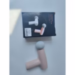 Mini Aparat de Masaj, Flippy, Tip Pistol, Incarcare USB Tip C, Portabil, Pentru Relaxare Musculara, Autonomie 120 Min, 3 Trepte de Viteza, Roz - imagine 14