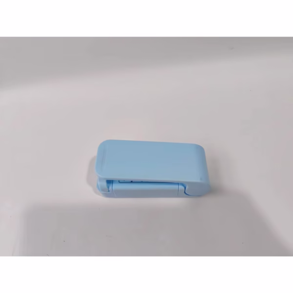 Mini Aparat de Sigilat Pungi cu Baterii, Flippy, Etansare prin Caldura, Spate Magnetic, Portabil, 9.7x3 cm, Albastru - imagine 6