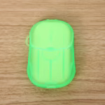 Mini Cutie de Sapun din Hartie, Flippy, de Unica Folosinta, Portabila, Potrivit pentru Calatorii, 20 buc, Verde - imagine 2