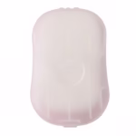Mini Cutie de Sapun din Hartie, Flippy, de Unica Folosinta, Portabila, Potrivit pentru Calatorii, 20 buc, Alb - imagine 3
