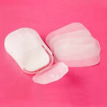 Mini Cutie de Sapun din Hartie, Flippy, de Unica Folosinta, Portabila, Potrivit pentru Calatorii, 20 buc, Alb - imagine 6