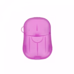 Mini Cutie de Sapun din Hartie, Flippy, de Unica Folosinta, Portabila, Potrivit pentru Calatorii, 20 buc, Roz