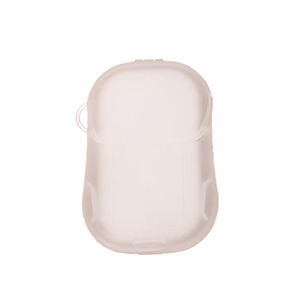 Mini Cutie de Sapun din Hartie, Flippy, de Unica Folosinta, Portabila, Potrivit pentru Calatorii, 20 buc, Alb - imagine 1