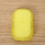 Mini Cutie de Sapun din Hartie, Flippy, de Unica Folosinta, Portabila, Potrivit pentru Calatorii, 20 foite, Galben - imagine 8