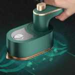 Mini Fier de Calcat, Flippy, Pliabil si Portabil, Calcare Verticala/Orizonala, cu Abur, 50 ml, 40W, 10.5 x 12 cm, Verde - imagine 2