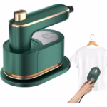 Mini Fier de Calcat, Flippy, Pliabil si Portabil, Calcare Verticala/Orizonala, cu Abur, 50 ml, 40W, 10.5 x 12 cm, Verde - imagine 4