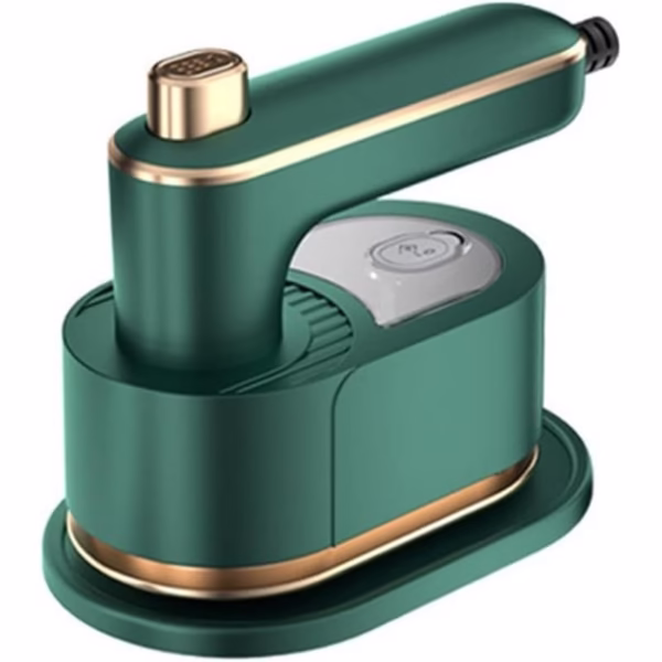 Mini Fier de Calcat, Flippy, Pliabil si Portabil, Calcare Verticala/Orizonala, cu Abur, 50 ml, 40W, 10.5 x 12 cm, Verde - imagine 1