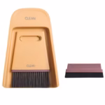 Set Mini Matura si Faras, Flippy, Uz Casnic, Doua Perii, pentru Birou, Bucatarie, Casa, 19.5x13.8x3.6 cm, Galben