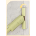 Mini Mop, Flippy, Pentru Uz Casnic, Sistem Autostoarcere, Portabil, Mop cu Burete, Rotire 180°,15 x 27.5 cm, Verde - imagine 4