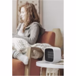 Mini radiator electric portabil Flippy, 800 W, 2 trepte, 150x120x175 mm, alb - imagine 3