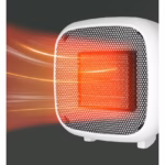 Mini radiator electric portabil Flippy, 800 W, 2 trepte, 150x120x175 mm, alb - imagine 7