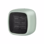 Mini radiator electric portabil Flippy, 800 W, 2 trepte, 150x120x175 mm, verde