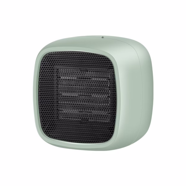 Mini radiator electric portabil Flippy, 800 W, 2 trepte, 150x120x175 mm, verde - imagine 1