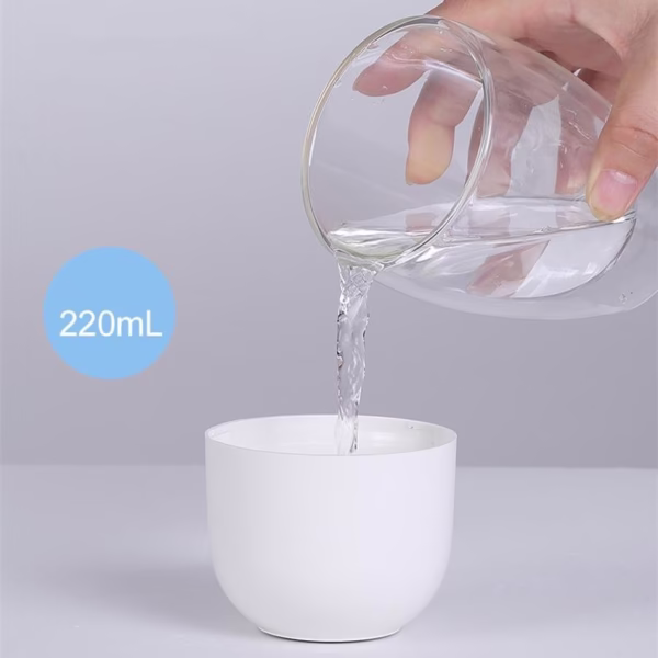 Mini Umidificator Portabil, Flippy, 2 Moduri, Aromaterapie, Silentios, Lumina Ambientala, Incarcare USB, 220 ml, 8 x 8 x 10.3 cm, Albastru - imagine 11