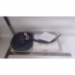 Mini ventilator pentru birou cu usb, Flippy, rotire 360 grade, 3 viteze, 4000 mA, 13.5 x 12,8, Albastru - imagine 4