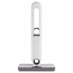 Mop de Mana Flippy, Mini-Portabil, cu Sistem de Stoarcere, Dispozitiv de Curatat Manual, cu Burete Absorbant, din PVA, 29.5 x 15.5 cm, 3 Rezerve, Alb
