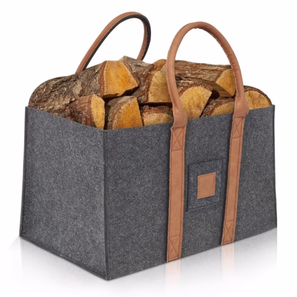 multifunctional-dirty-clothes-hamper-clothes-storage-basket-durable-woodcutting-bag-large-capacity-firewood-storage-bag-color-dark-gray-size-50d-x-34w-x-32h-cm-main-6778e91ddd861 Cos Multifunctional pentru Rufe, Cos Depozitare, Flippy, Gri Inchis, 50x34x32, Geanta Durabila pentru Lemne si Accesorii - imagine 1