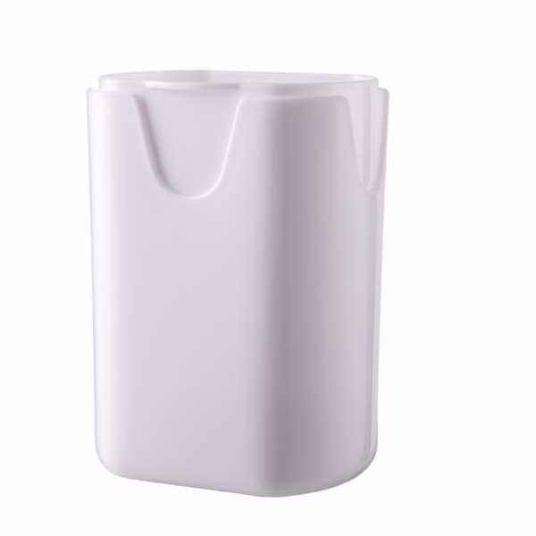 Feliator de Fructe si Legume, Flippy, din Plastic si Otel, Mecanic, Taiere 1.2 cm Grosime, 14 x 9.5 x 8 cm, Alb - imagine 2