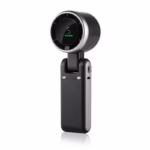 Mini Ventilator Portabil, Flippy, 5 Trepte de Viteza, Afisaj Digital, Incarcare USB, 5V, 2A, 5.95 x 5.2 x 17.2 cm, Negru