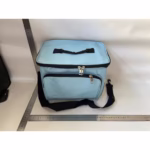 Geanta pentru Picnic cu izolare termica, Flippy, Multifunctionala, Compartimentata, 2 Tipuri de Manere, Impermeabila, 26x24x17 cm, Albastru Deschis - imagine 2