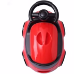 Olita pentru Copii, Flippy, +1an, Portabila, Design Masinuta cu Capac, Model Prietenos, Non-Toxic, Compartiment Detasabil, Usor de Curatat, Rosu - imagine 4