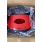 Olita pentru Copii, Flippy, +1an, Portabila, Design Masinuta cu Capac, Model Prietenos, Non-Toxic, Compartiment Detasabil, Usor de Curatat, Rosu - imagine 9