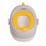 Olita pentru Copii, Flippy, 3 in 1, Detasabila, Inaltator, Reductor WC, cu Capac, 100 de Saci de Unica Folosinta, Gri - imagine 5