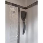 Spatula Multifunctionala tip Cleste, Flippy, Spatula Cleste pentru Gatit, Silicon PP, pentru Alimente, Carne, Paine, 31 x 8.5 cm Gri - imagine 2