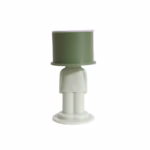 Opritor de Usa, Flippy, din Silicon, Model Magicial, cu Prindere de Perete, Anti-Coliziune, 4x 8.5 cm, Verde - imagine 5