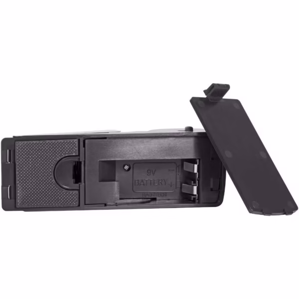 Opritor pentru Usa cu Alarma, Flippy, 120DB, cu Baterii, cu 3 Trepte de Sensibilitate, Antialunecare, Buton ON-OFF, 14x4.5x4 cm, Negru - imagine 8