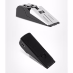 Opritor pentru Usa cu Alarma, Flippy, 120DB, cu Baterii, cu 3 Trepte de Sensibilitate, Antialunecare, Buton ON-OFF, 14x4.5x4 cm, Negru - imagine 9