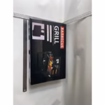 Gratar Portabil, Flippy, Pliabil, Tip Servieta, cu Accesorii pentru Gatit Incluse, Confectionat din Metal, 46x43x26 cm, Negru - imagine 2