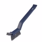 Perie 3in1 de Curatat Podele si Rosturi, Flippy, Lungime Maner 28 cm, Peri din PP, Otel si Plastic, Cleste pentru Scame si Par Inclus, Albastru - imagine 8