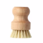 Perie de Curatat Vase si Alimente, Flippy, din Lemn de Fag, 8 x 5 cm, Perie din Sisal, Bej - imagine 6